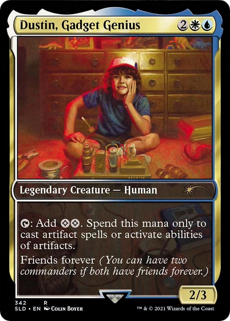 Image for Dustin, Gadget Genius (Secret Lair Drop Series) (342) - Magic: The Gathering