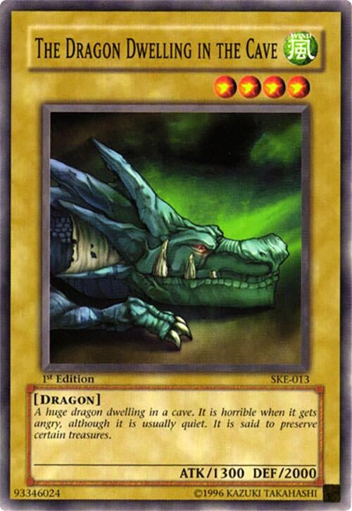 Image for The Dragon Dwelling in the Cave (Starter Deck: Kaiba Evolution) (SKE-013) - YuGiOh