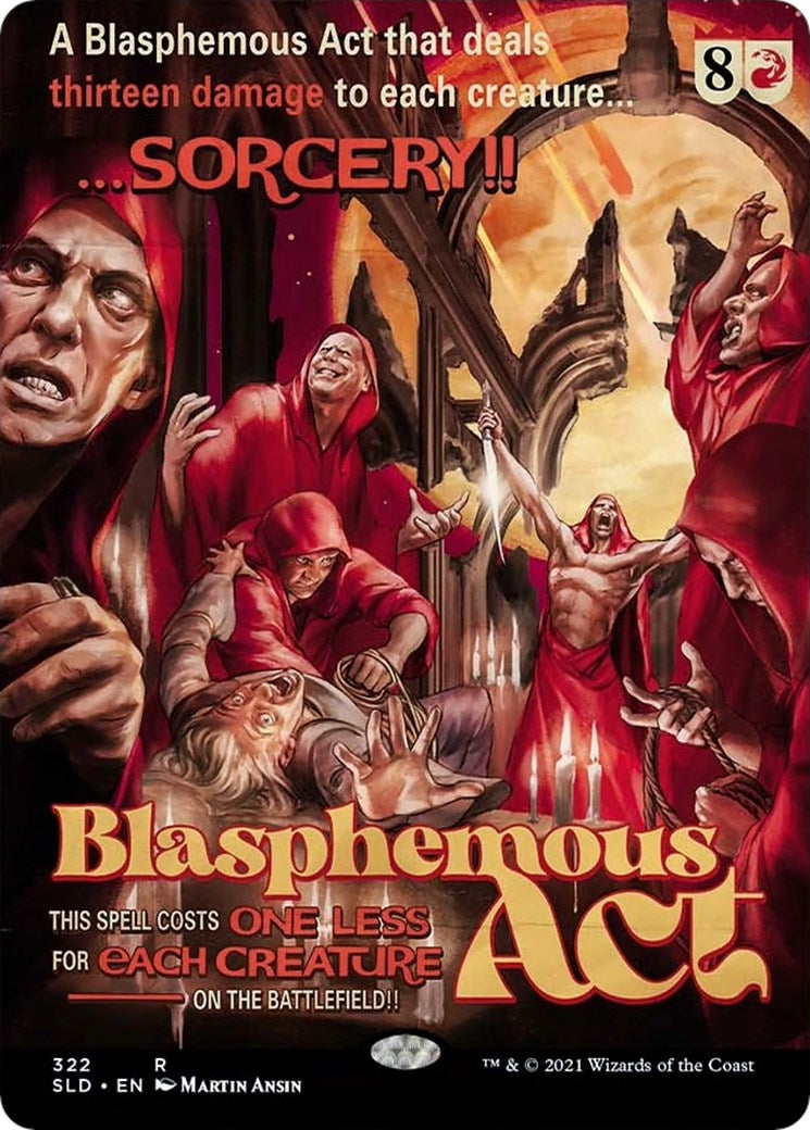 Image for Blasphemous Act (Secret Lair Drop Series) (322) - Magic: The Gathering