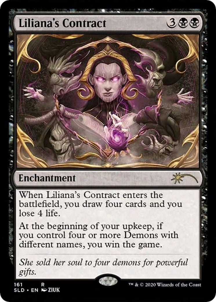 Image for Liliana's Contract (161) (Secret Lair Drop Series) (161) - Magic: The Gathering