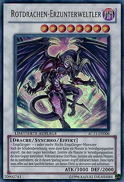 Image for Red Dragon Archfiend (German) - "Rotdrachen-Erzunterweltler" (Advent Calendar 2011 (Adventskalender)) (AC11-DE006) - YuGiOh