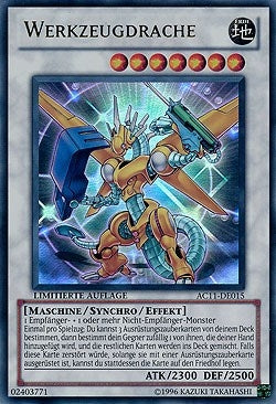 Image for Power Tool Dragon (German) - "Werkzeugdrache" (Advent Calendar 2011 (Adventskalender)) (AC11-DE015) - YuGiOh