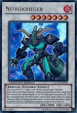 Image for Nitro Warrior (German) - "Nitrokrieger" (Advent Calendar 2011 (Adventskalender)) (AC11-DE021) - YuGiOh