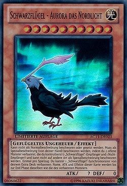 Image for Blackwing - Aurora the Northern Lights (German) - "Schwarzflugel - Aurora das Nordlicht" (Advent Calendar 2011 (Adventskalender)) (AC11-DE023) - YuGiOh
