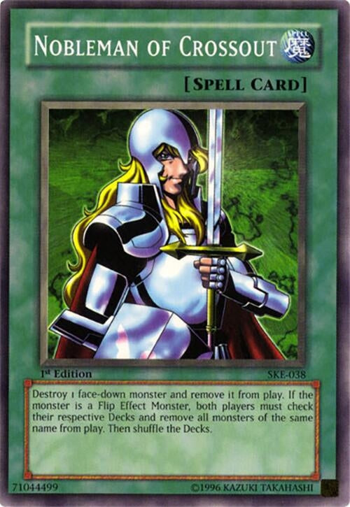 Image for Nobleman of Crossout (Starter Deck: Kaiba Evolution) (SKE-038) - YuGiOh