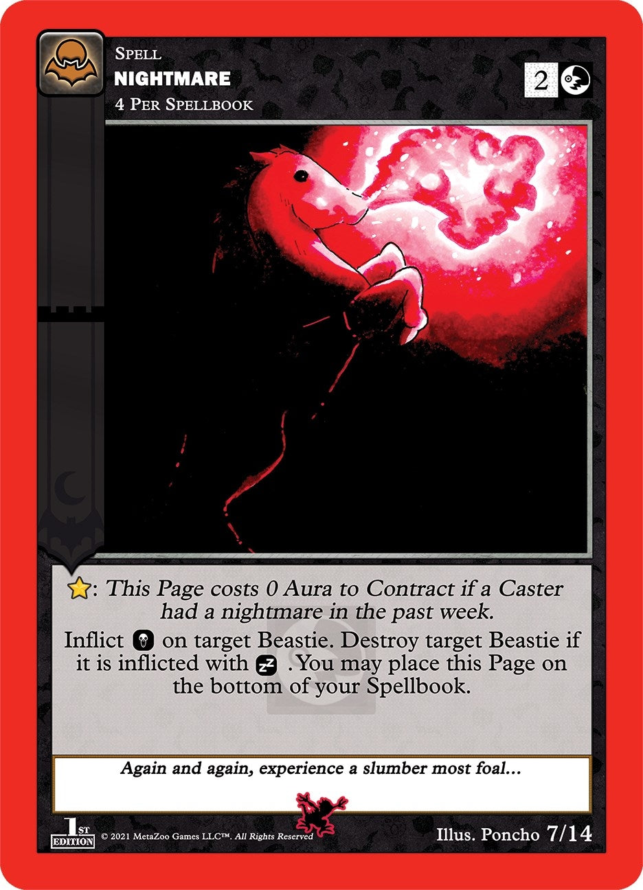 Image for Nightmare (Nightfall: First Edition Release Event Deck) (7/14) - MetaZoo