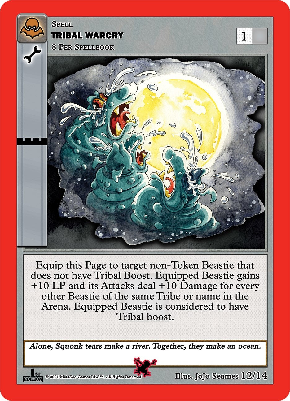 Image for Tribal Warcry (Nightfall: First Edition Release Event Deck) (12/14) - MetaZoo