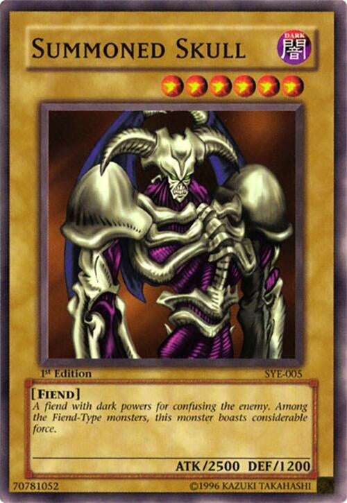 Image for Summoned Skull (Starter Deck: Yugi Evolution) (SYE-005) - YuGiOh