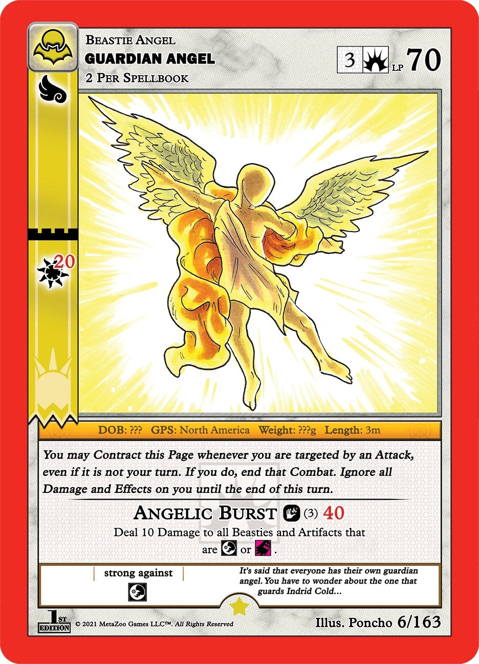 Image for Guardian Angel (Nightfall: First Edition) (6/163) - MetaZoo