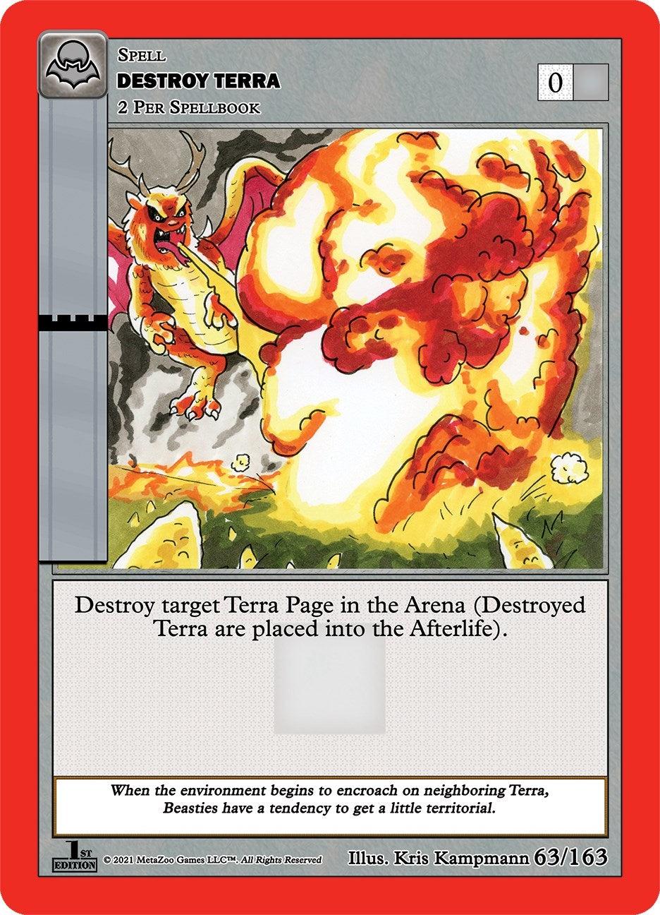 Image for Destroy Terra (Nightfall: First Edition) (63/163) - MetaZoo