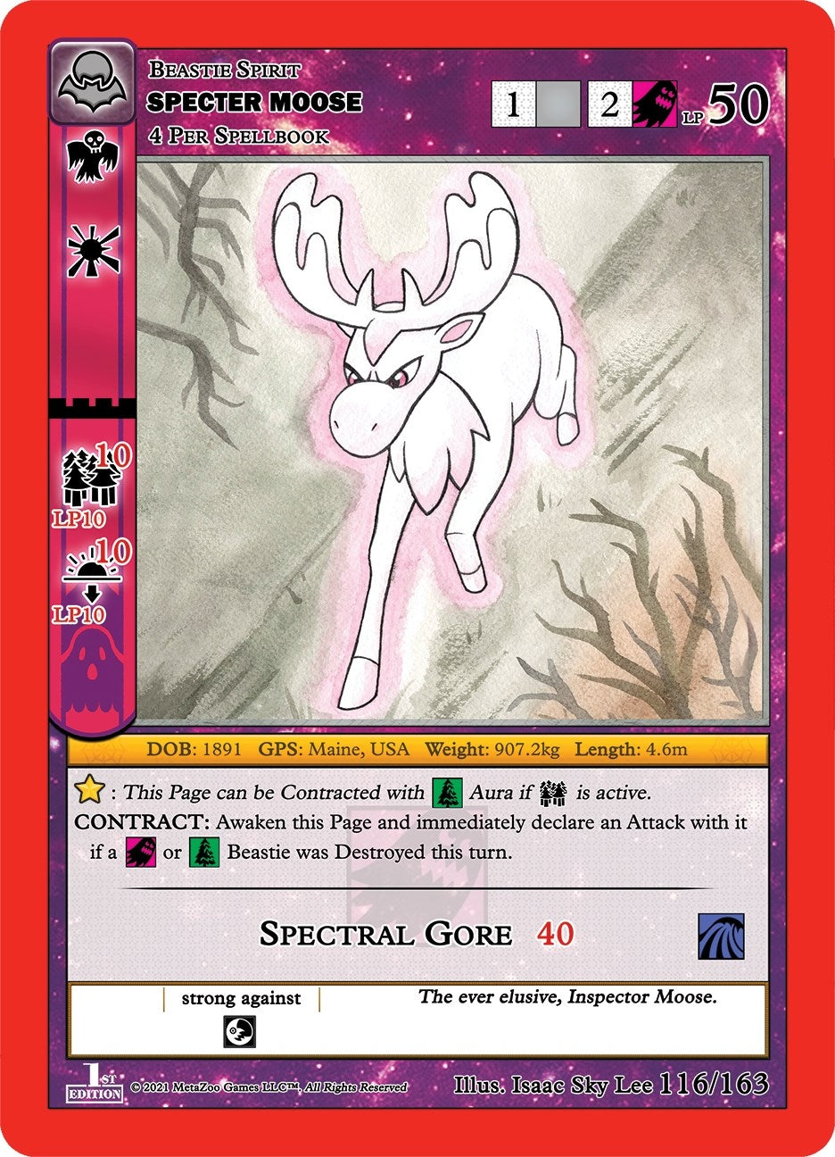 Image for Specter Moose (Nightfall: First Edition) (116/163) - MetaZoo