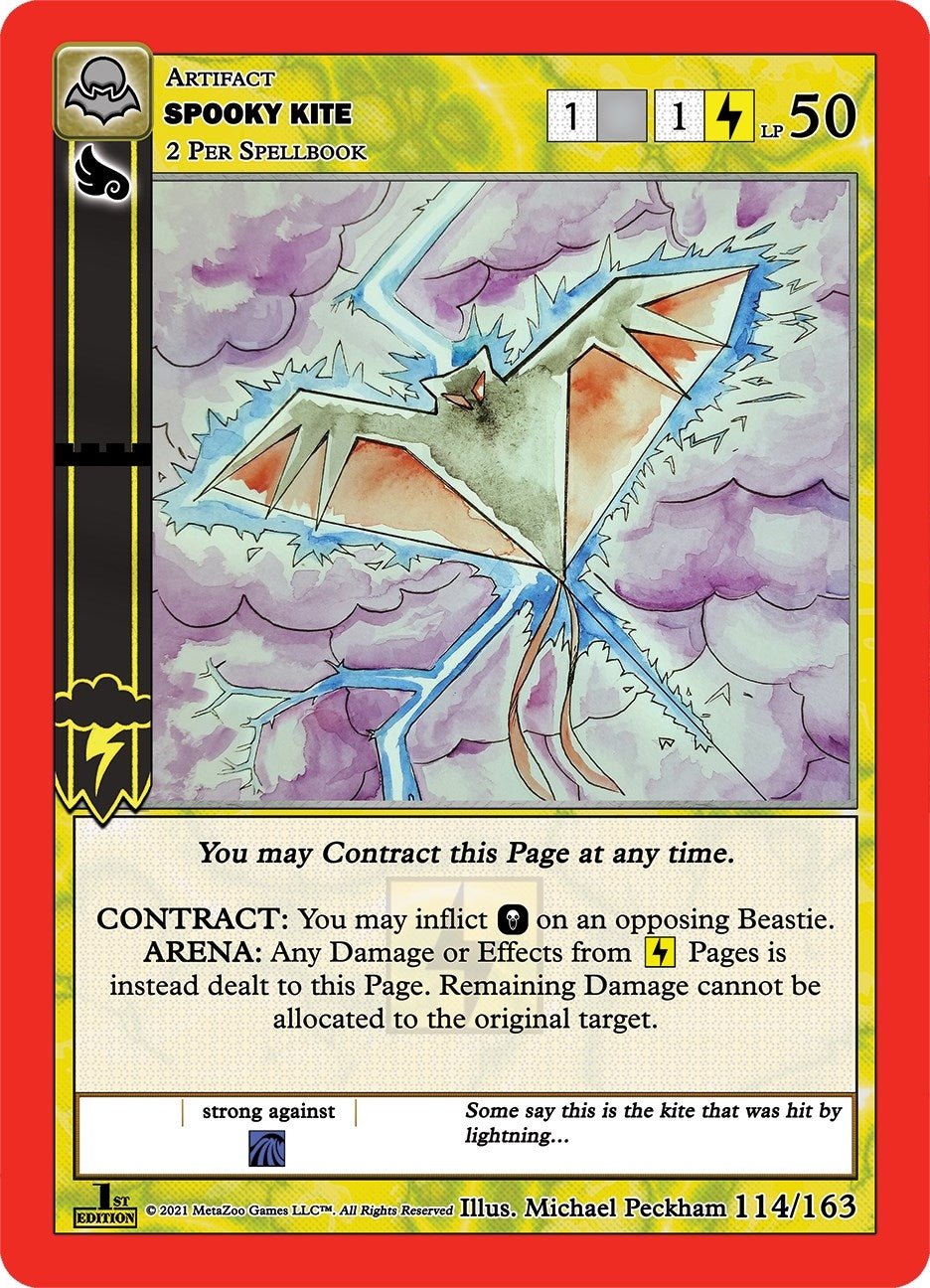 Image for Spooky Kite (Nightfall: First Edition) (114/163) - MetaZoo