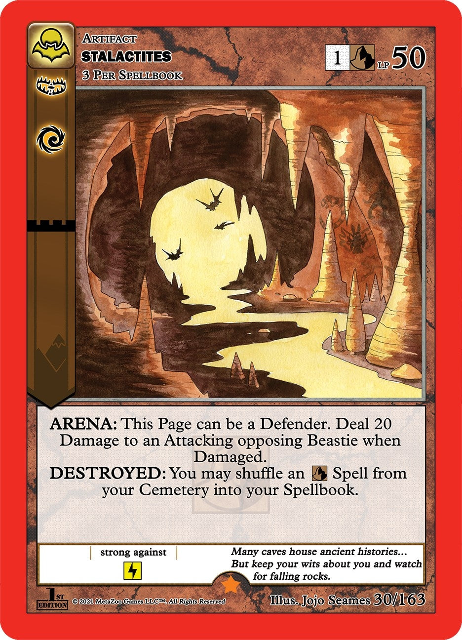 Image for Stalactites (Nightfall: First Edition) (30/163) - MetaZoo