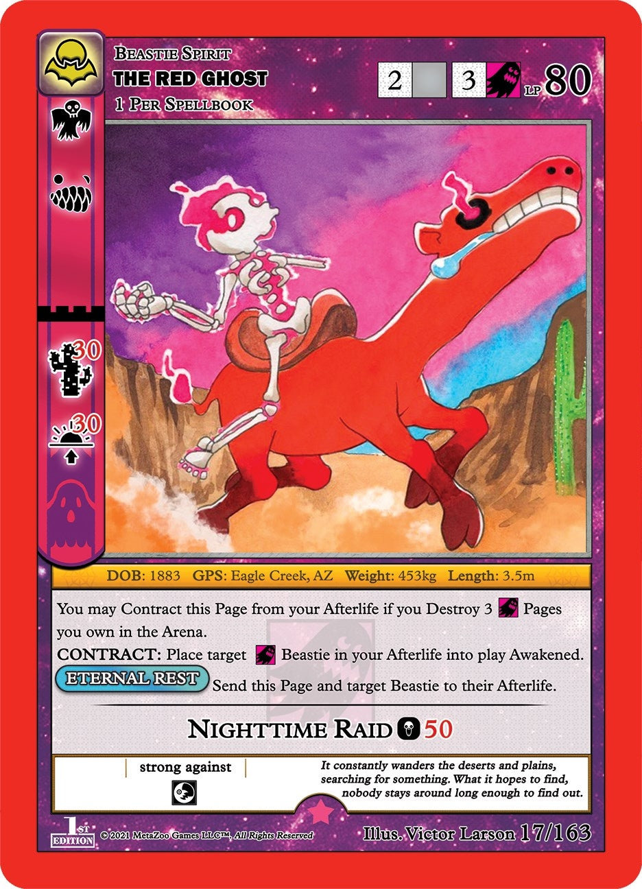 Image for The Red Ghost (Nightfall: First Edition) (17/163) - MetaZoo