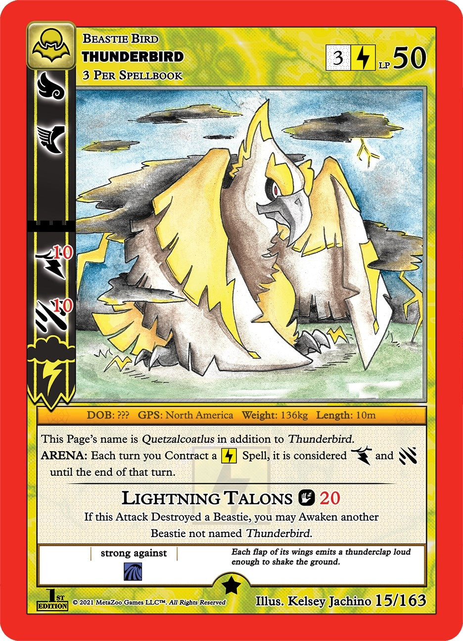 Image for Thunderbird (Nightfall: First Edition) (15/163) - MetaZoo