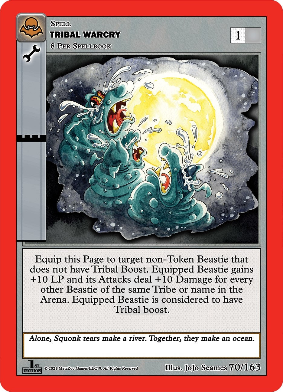Image for Tribal Warcry (Nightfall: First Edition) (70/163) - MetaZoo