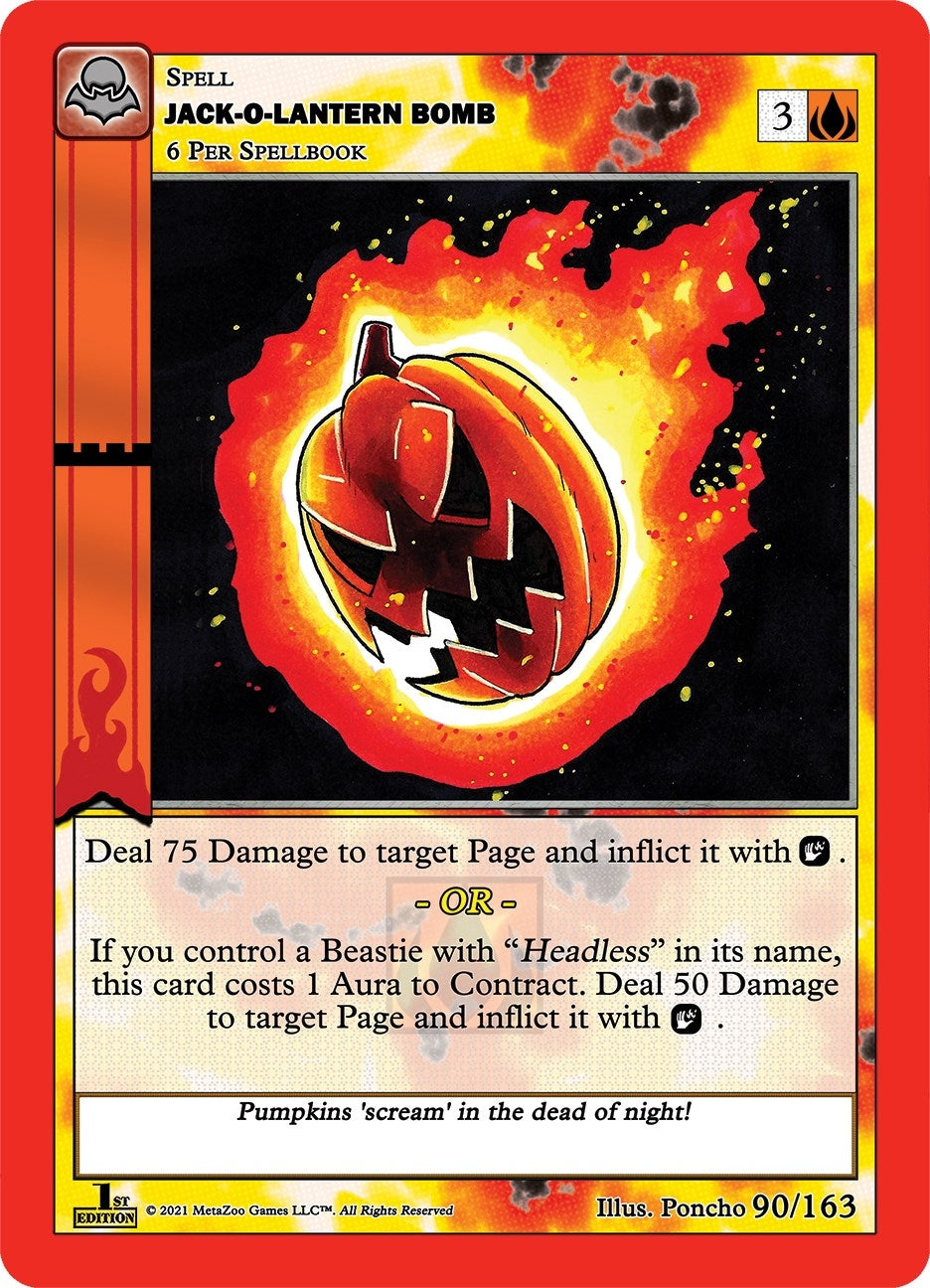 Image for Jack-O-Lantern Bomb (Nightfall: First Edition) (90/163) - MetaZoo