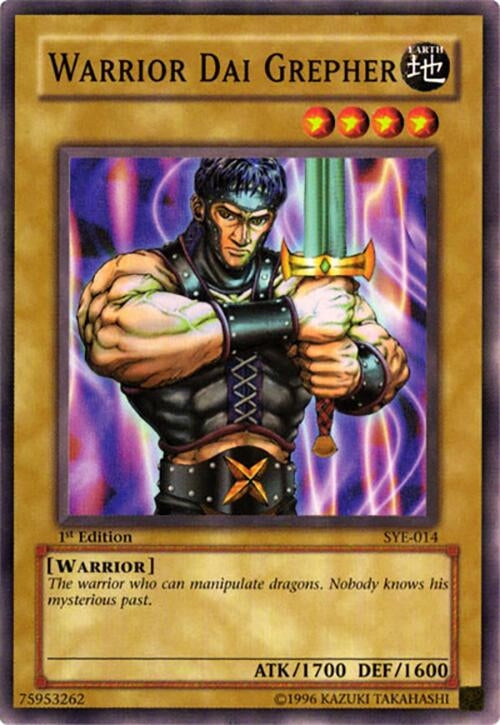 Image for Warrior Dai Grepher (Starter Deck: Yugi Evolution) (SYE-014) - YuGiOh
