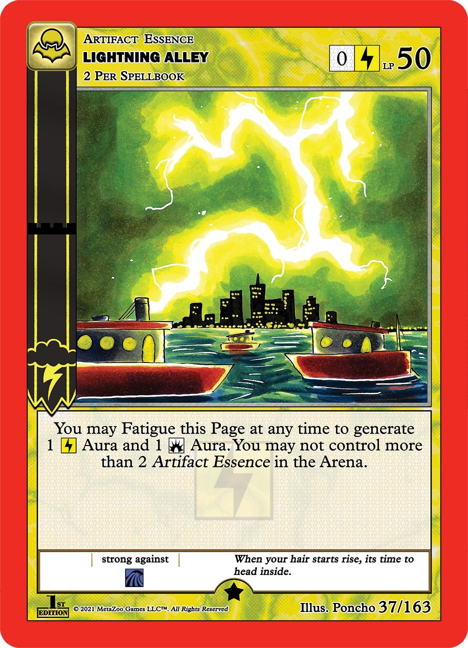 Image for Lightning Alley (Nightfall: First Edition) (37/163) - MetaZoo