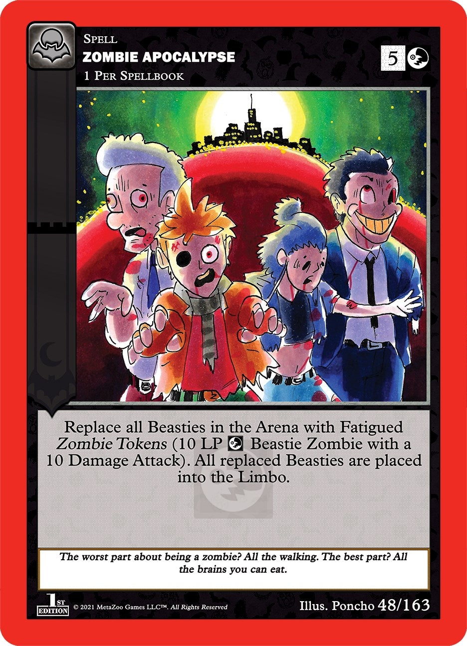 Image for Zombie Apocalypse (Nightfall: First Edition) (48/163) - MetaZoo