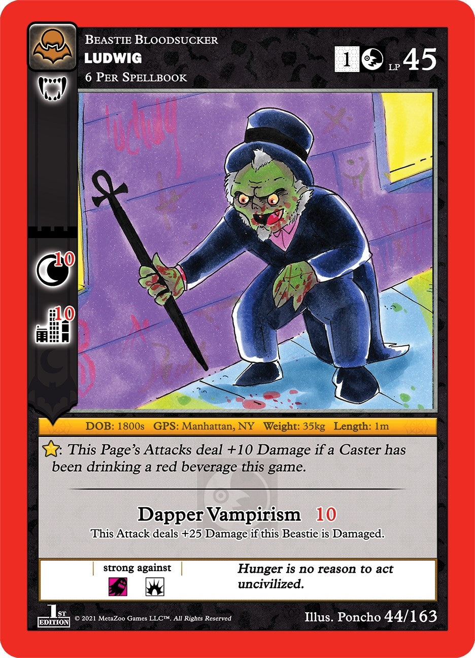 Image for Ludwig (Nightfall: First Edition) (44/163) - MetaZoo