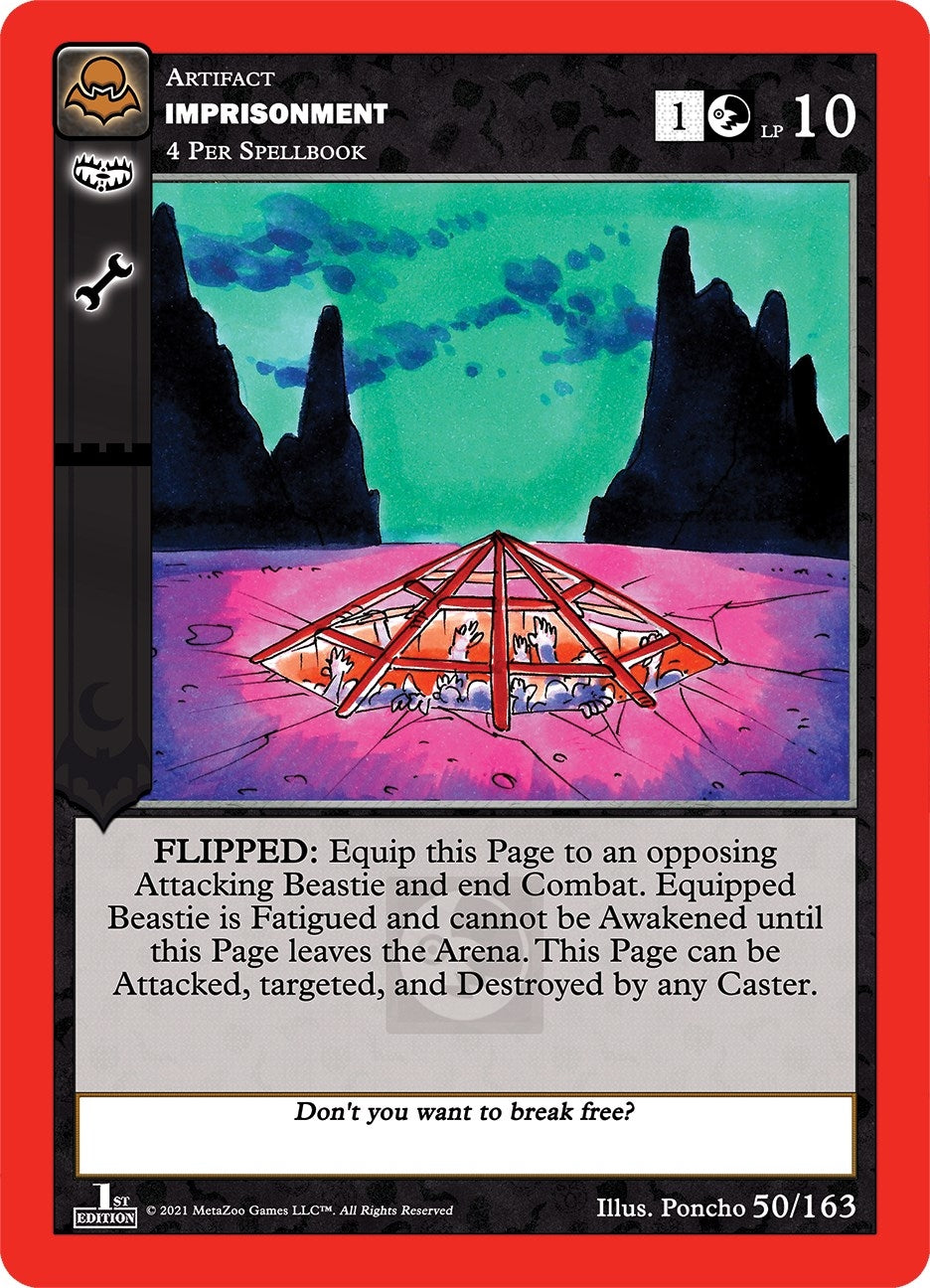 Image for Imprisonment (Nightfall: First Edition) (50/163) - MetaZoo