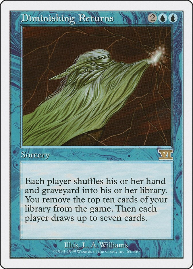 Image for Diminishing Returns (Classic Sixth Edition) (65) - Magic: The Gathering