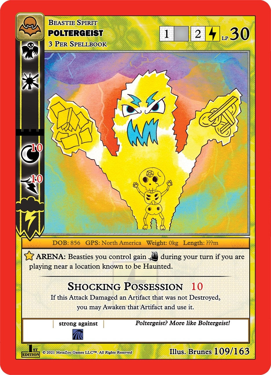 Image for Poltergeist (Nightfall: First Edition) (109/163) - MetaZoo