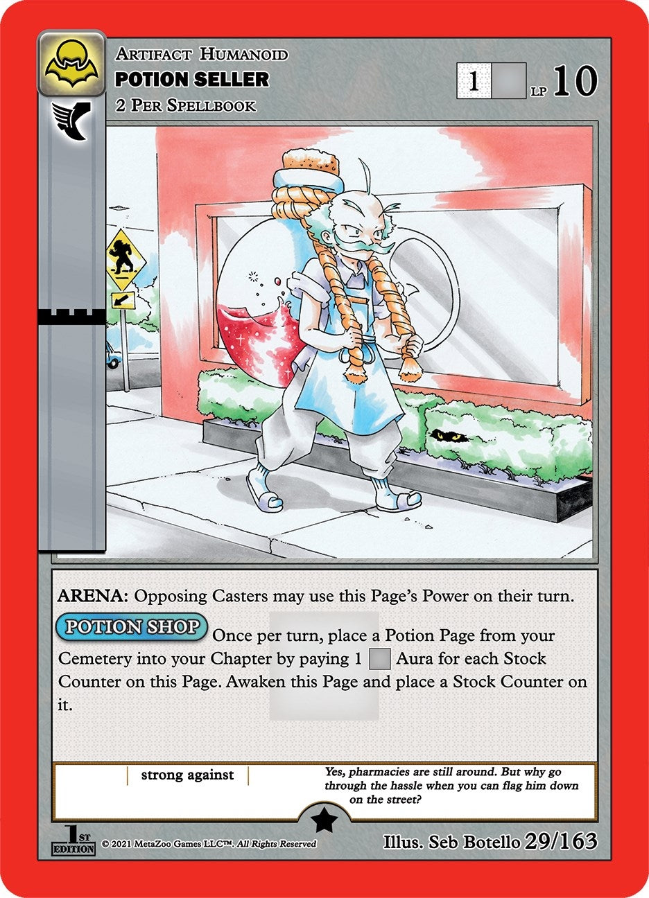 Image for Potion Seller (Nightfall: First Edition) (29/163) - MetaZoo