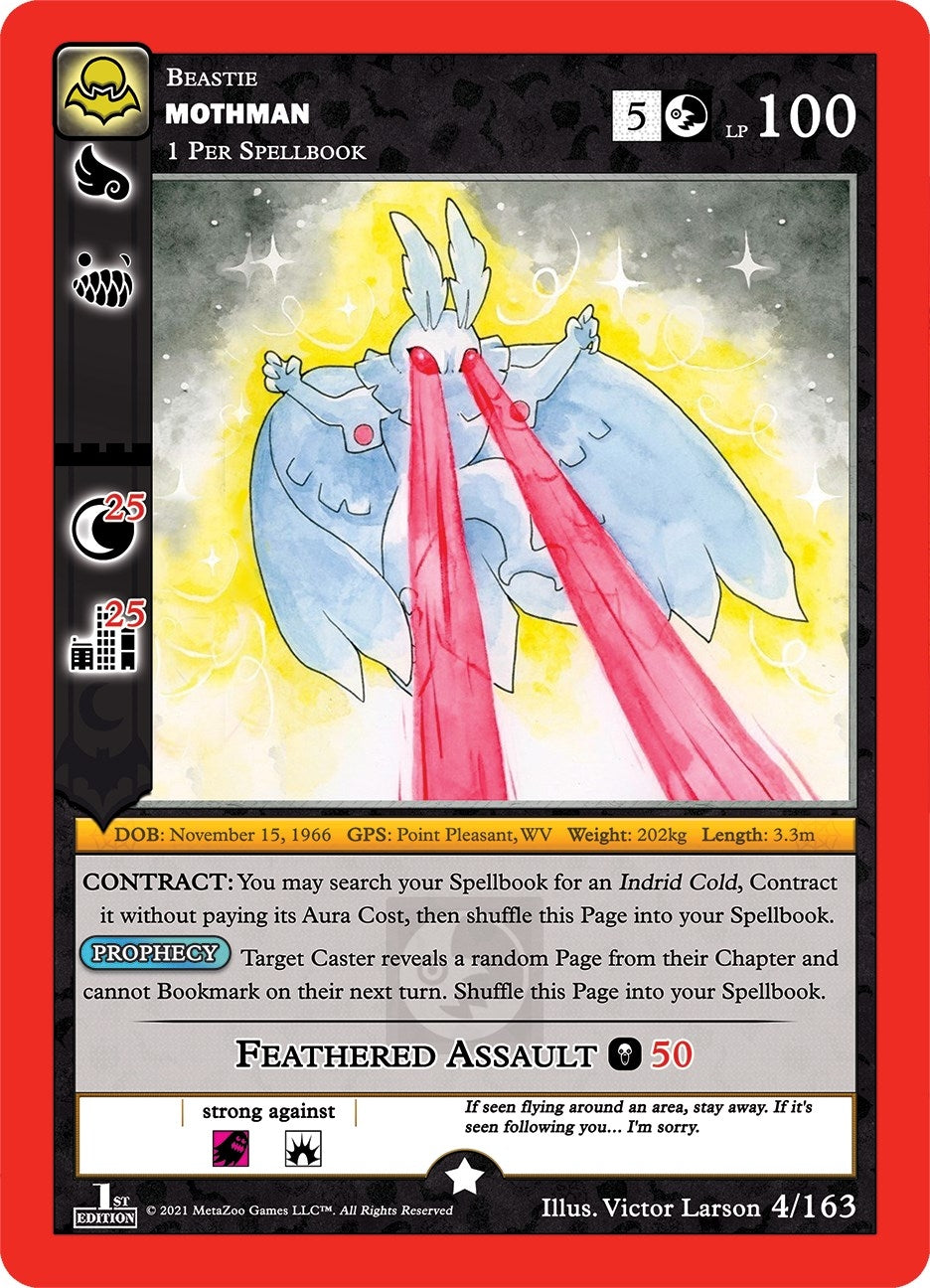 Image for Mothman (Nightfall: First Edition) (4/163) - MetaZoo