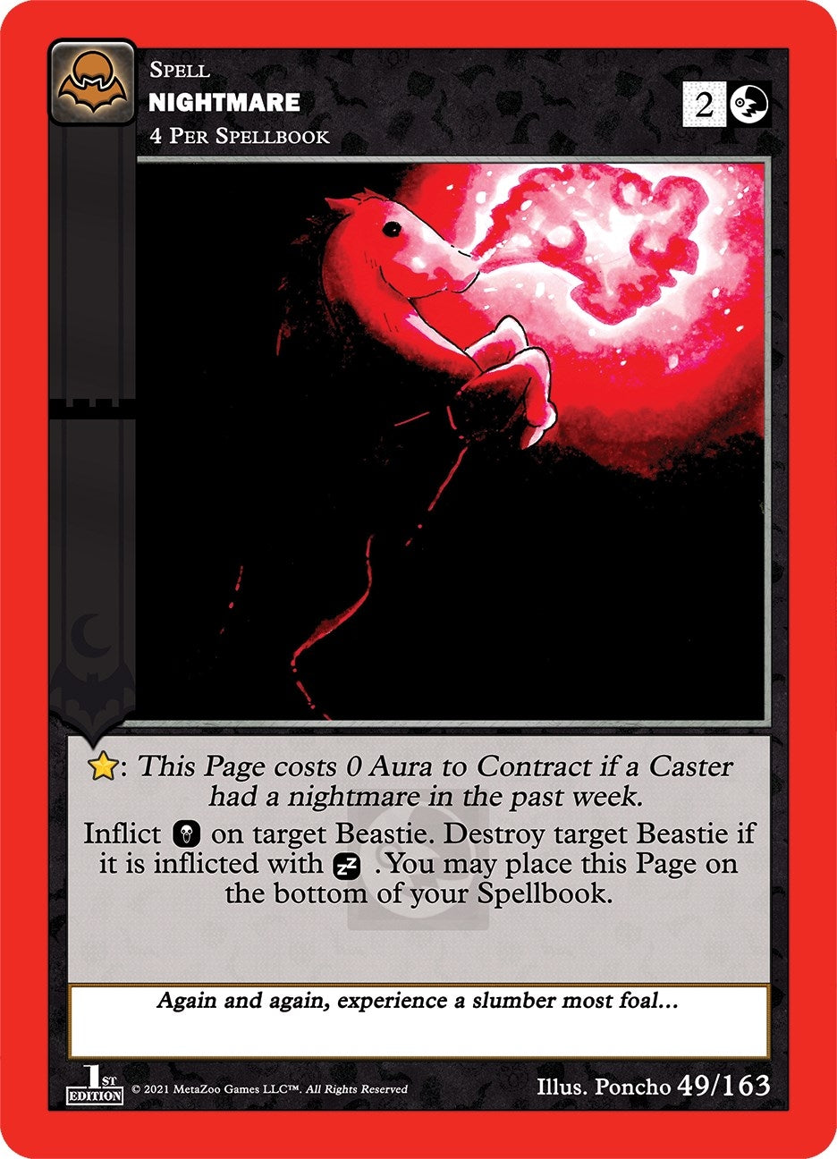 Image for Nightmare (Nightfall: First Edition) (49/163) - MetaZoo