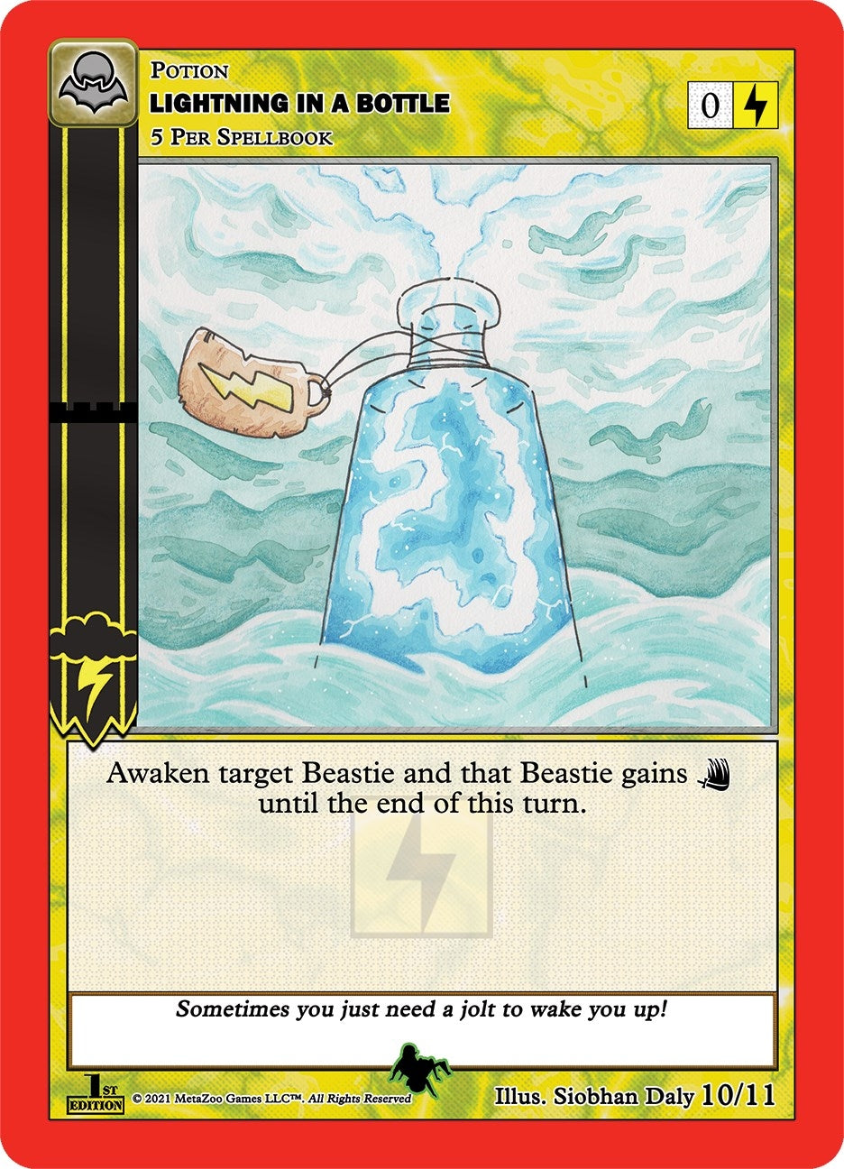 Image for Lightning in a Bottle (Spider Grandmother) (Nightfall: First Edition Release Event Deck) (10/13) - MetaZoo