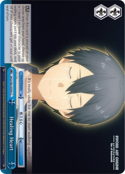 Image for Healing Heart (Sword Art Online -Alicization- Vol.2) (SAO/S80-E099 CC) - Weiss Schwarz