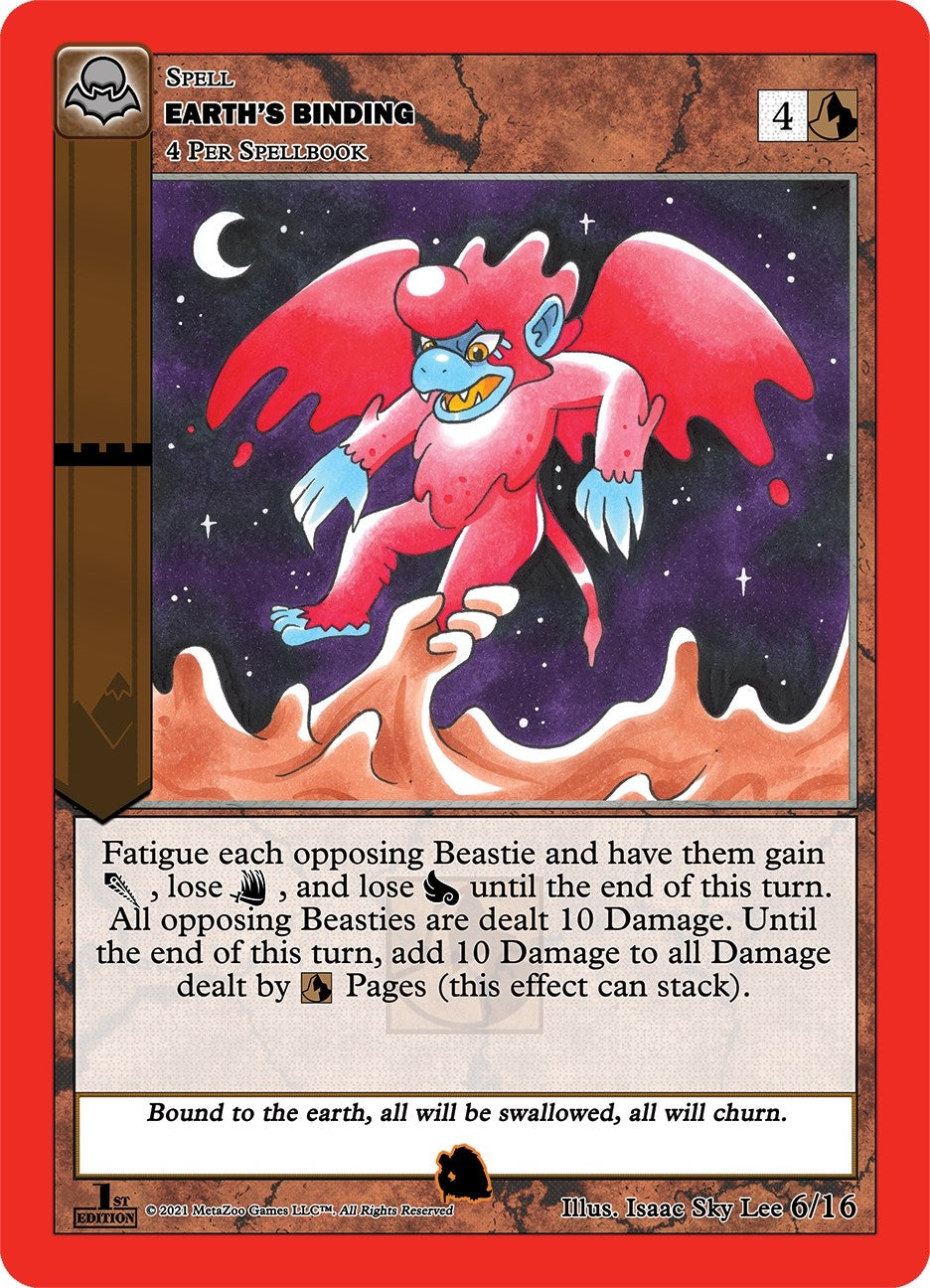 Image for Earth's Binding (Nightfall: First Edition Tribal Theme Decks) (6/16) - MetaZoo