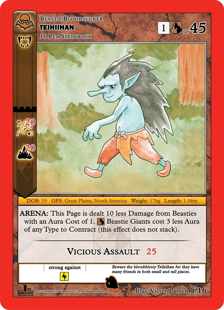 Image for Teihiihan (Nightfall: First Edition Tribal Theme Decks) (5/16) - MetaZoo
