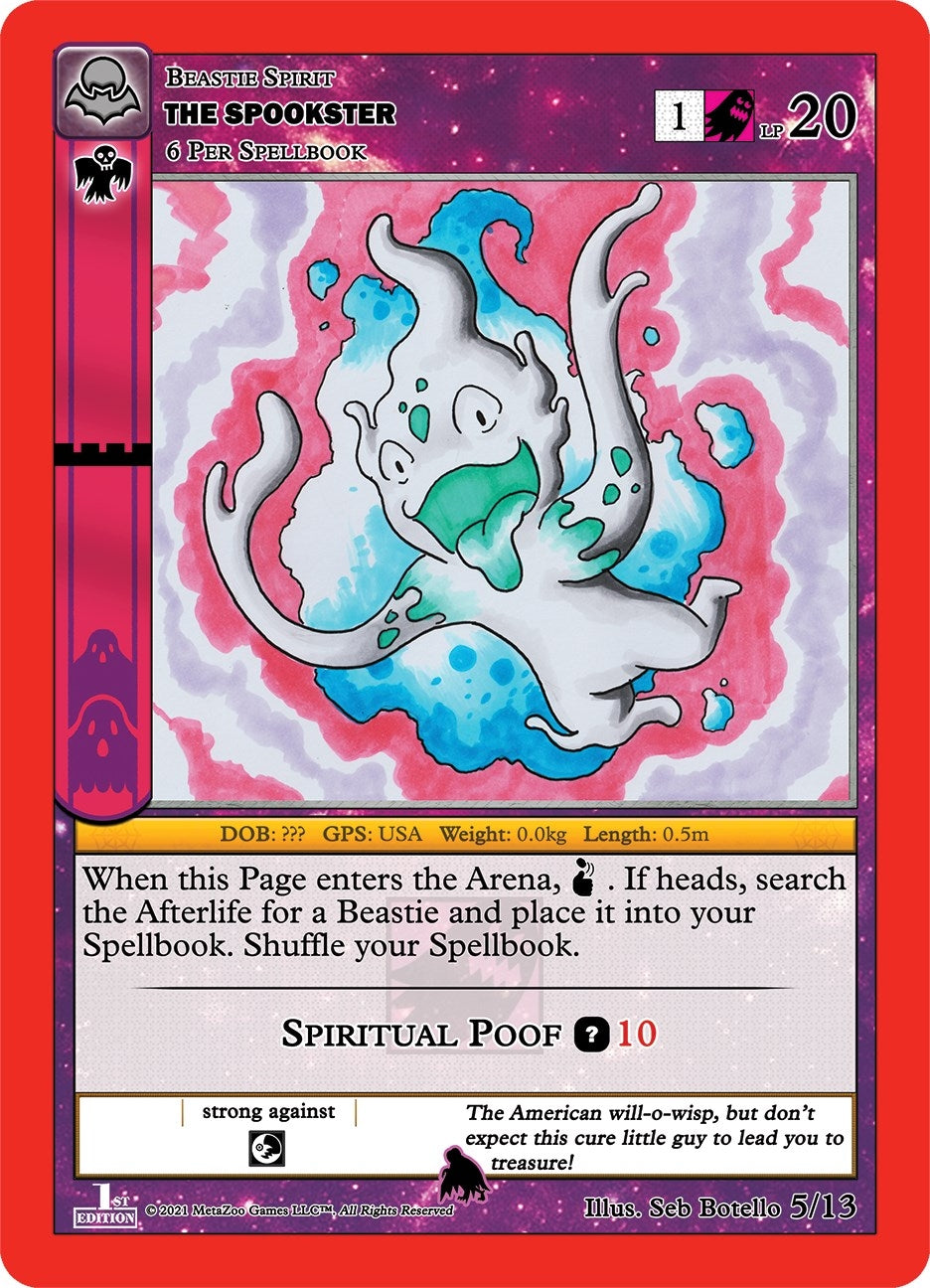 Image for The Spookster (Nightfall: First Edition Tribal Theme Decks) (5/13) - MetaZoo