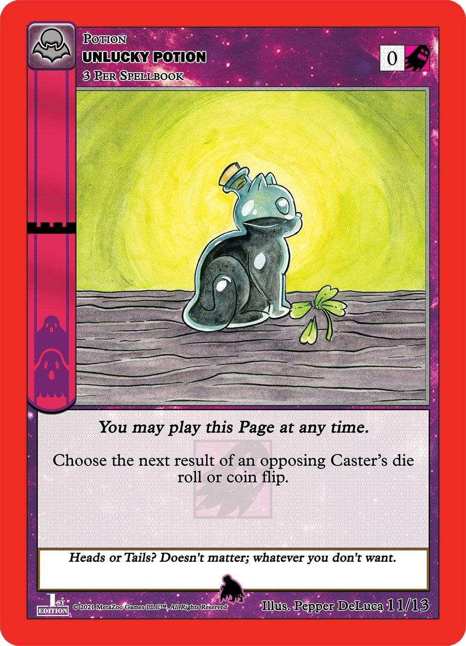 Image for Unlucky Potion (Nightfall: First Edition Tribal Theme Decks) (11/13) - MetaZoo