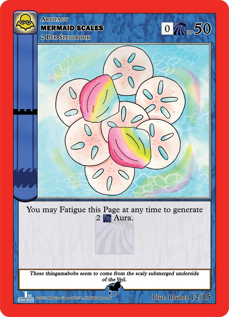 Image for Mermaid Scales (Nightfall: First Edition Tribal Theme Decks) (12/15) - MetaZoo