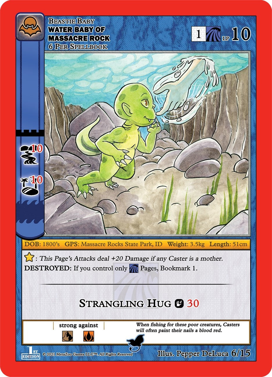 Image for Water Baby Of Massacre Rock (Nightfall: First Edition Tribal Theme Decks) (6/15) - MetaZoo
