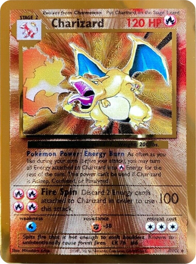Image for Charizard (Celebrations Metal Card) (Miscellaneous Cards & Products) (004/102) - Pokemon