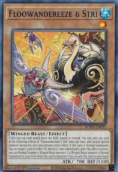 Image for Floowandereeze & Stri (Burst of Destiny) (BODE-EN015) - YuGiOh