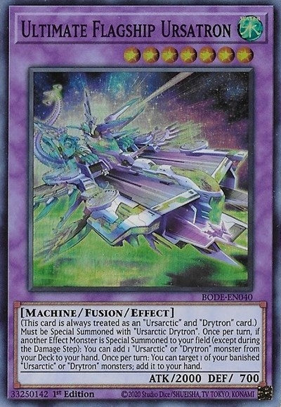 Image for Ultimate Flagship Ursatron (Burst of Destiny) (BODE-EN040) - YuGiOh