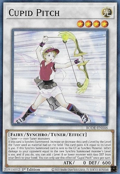 Image for Cupid Pitch (Burst of Destiny) (BODE-EN046) - YuGiOh