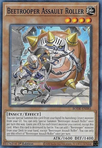 Image for Beetrooper Assault Roller (Burst of Destiny) (BODE-EN085) - YuGiOh