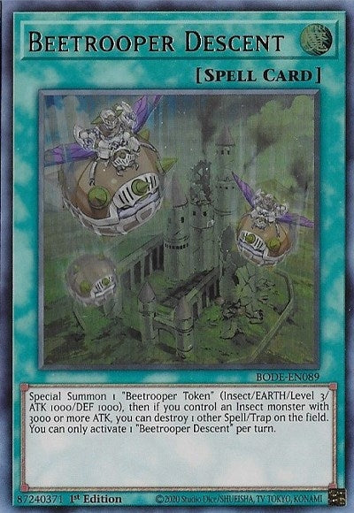 Image for Beetrooper Descent (Burst of Destiny) (BODE-EN089) - YuGiOh