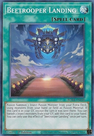 Image for Beetrooper Landing (Burst of Destiny) (BODE-EN090) - YuGiOh