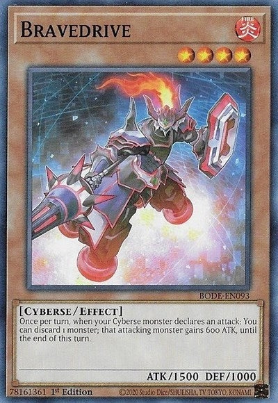 Image for Bravedrive (Burst of Destiny) (BODE-EN093) - YuGiOh