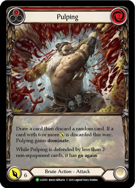 Image for Pulping (Red) - LGS051 (Flesh and Blood: Promo Cards) (LGS051) - Flesh and Blood TCG