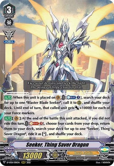 Image for Seeker, Thing Saver Dragon (D-VS01: V Clan Collection Vol.1) (D-VS01/001EN) - Cardfight Vanguard