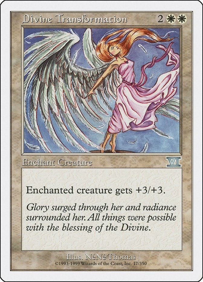Image for Divine Transformation (Classic Sixth Edition) (17) - Magic: The Gathering
